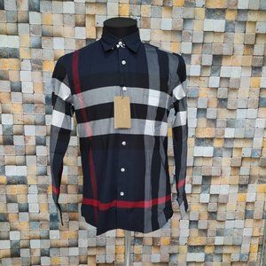Burberry London Casual Shirt Men's  Long Sleeve